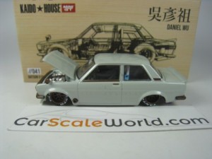 DATSUN 510 PRO STREET KAIDO HOUSE TANTO V1 041 1/64 MINI GT (GREY)