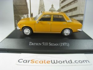 DATSUN 510 SEDAN 1971 1/43 IXO ALTAYA (ORANGE)