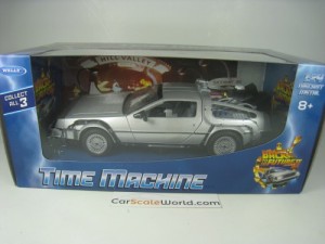 DELOREAN DMC 12 BACK TO THE FUTURE II 1/24 WELLY