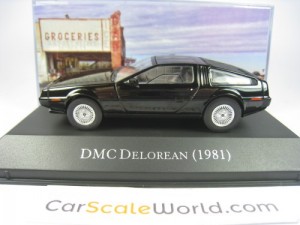 DELOREAN DMC 12 1981 1/43 IXO ALTAYA (BLACK)