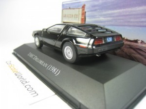 DELOREAN DMC 12 1981 1/43 IXO ALTAYA (BLACK)