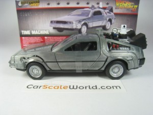 DELOREAN DMC 12 BACK TO THE FUTURE II TIME MACHINE 1/37 JADA TOYS