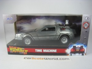 DELOREAN DMC 12 BACK TO THE FUTURE II TIME MACHINE 1/37 JADA TOYS