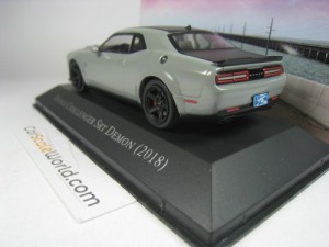 DODGE CHALLENGER SRT DEMON 2018 1/43 IXO ALTAYA (GREY/BLACK)