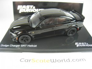 DODGE CHARGER SRT HELLCAT FAST AND FURIOUS 1/43 IXO ALTAYA (BLACK)