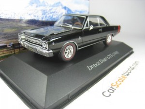 DODGE DART GTS 1968 1/43 IXO ALTAYA (BLACK)