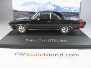 DODGE DART GTS 1968 1/43 IXO ALTAYA (BLACK)