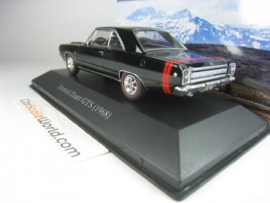 DODGE DART GTS 1968 1/43 IXO ALTAYA (BLACK)