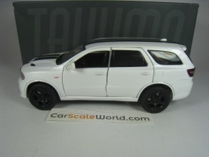 DODGE DURANGO SRT 1/32 TAYUMO (WHITE/BLACK STRIPES)