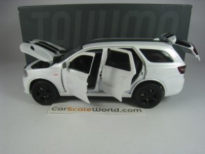 DODGE DURANGO SRT 1/32 TAYUMO (WHITE/BLACK STRIPES)