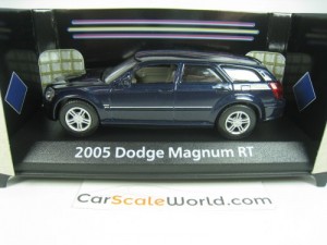 DODGE MAGNUM RT 2005 1/43 MOTORMAX (BLUE)