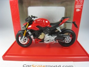 DUCATI SUPER NAKED V4 S 1/24 MAISTO (RED)