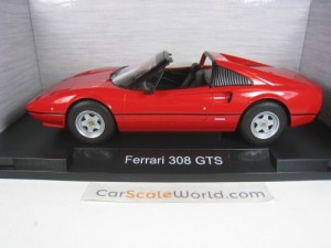 FERRARI 308 GTS 1977-1980 1/18 MCG (RED)