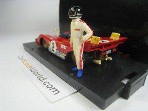 FERRARI 312 PB 6H DAYTONA 1972 ICKX - ANDRETTI 1/43 BRUMM (WITH FIGURES)