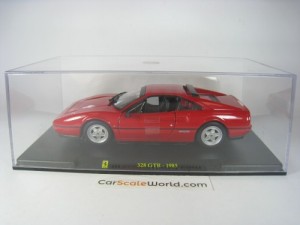 FERRARI 328 GTB 1985 1/24 BBURAGO CENTAURIA (RED)