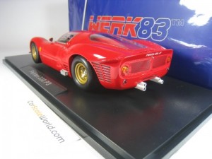 FERRARI 330 P3 COUPE PLAIN BODY 1966 1/18 WERK83 (RED)