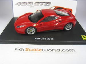 FERRARI 488 GTB 2015 1/43 IXO ALTAYA (RED)