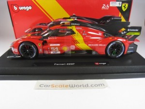 FERRARI 499P #51 WINNER 24H LE MANS 2023 1/18 BBURAGO 