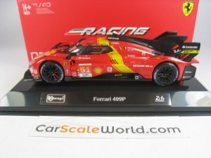 FERRARI 499P #51 WINNER 24H LE MANS 2023 1/43 BBURAGO 