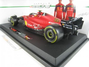 FERRARI F1-75 2022 C. SAINZ 1/18 BBURAGO