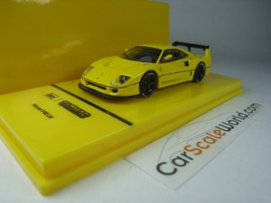 FERRARI F40 LM 1/64 TARMAC (YELLOW)