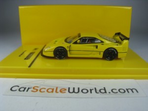 FERRARI F40 LM 1/64 TARMAC (YELLOW)