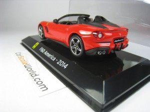 FERRARI F60 AMERICA 2014 1/43 BBURAGO SIGNATURE SALVAT (RED)