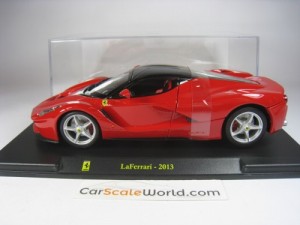 FERRARI LAFERRARI 1/24 BBURAGO CENTAURIA (RED)