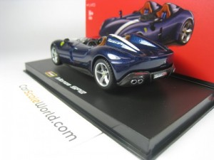 FERRARI MONZA SP2 1/43 BBURAGO SIGNATURE (BLUE)