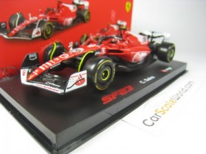 FERRARI SF23 LAS VEGAS GP 2023 CARLOS SAINZ 1/43 BBURAGO SIGNATURE