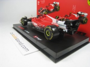 FERRARI SF23 LAS VEGAS GP 2023 CARLOS SAINZ 1/43 BBURAGO SIGNATURE