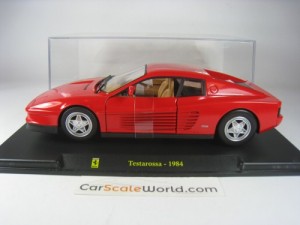 FERRARI TESTAROSSA 1984 1/24 BBURAGO CENTAURIA (RED)