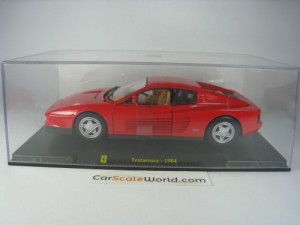 FERRARI TESTAROSSA 1984 1/24 BBURAGO CENTAURIA (RED)