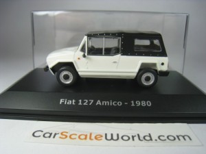 FIAT 127 AMICO 1980 1/43 IXO HACHETTE (WHITE)