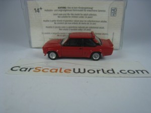 FIAT 131 ABARTH 1975 1/87 BREKINA (RED)