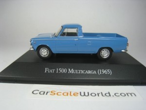 FIAT 1500 MULTICARGA 1965 1/43 IXO SALVAT (BLUE) WITH BLISTER