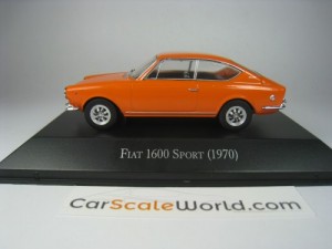 FIAT 1600 1970 1/43 IXO SALVAT (ORANGE) WITH BLISTER