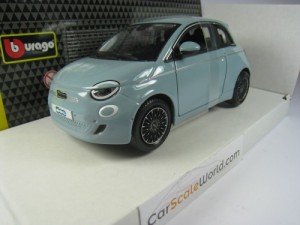 FIAT 500e 2023 1/24 BBURAGO (BLUE)