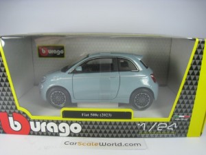 FIAT 500e 2023 1/24 BBURAGO (BLUE)