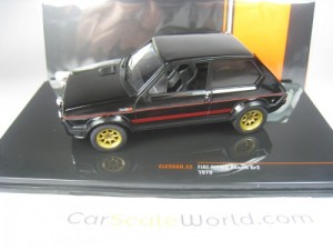 FIAT RITMO ABARTH GR.2 1979 1/43 IXO (BLACK)