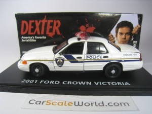 FORD CROWN VICTORIA 2001 POLICE DEXTER 1/43 GREENLIGHT