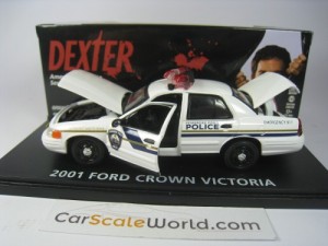 FORD CROWN VICTORIA 2001 POLICE DEXTER 1/43 GREENLIGHT