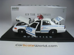 FORD CROWN VICTORIA 2003 NYPD QUANTICO 1/43 GREENLIGHT