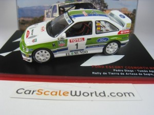 FORD ESCORT COSWORTH WRC RALLY DE TIERRA DE SEGRE 1999 P. DIEGO 1/43 IXO ALTAYA