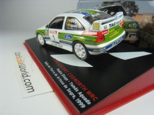 FORD ESCORT COSWORTH WRC RALLY DE TIERRA DE SEGRE 1999 P. DIEGO 1/43 IXO ALTAYA