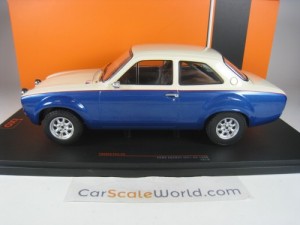 FORD ESCORT RS 1600 MK1 1974 1/18 IXO (BLUE/WHITE)