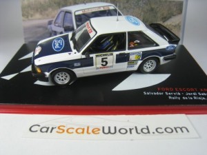 FORD ESCORT XR3 RALLY DE LA RIOJA 1983 S. SERVIA 1/43 IXO ALTAYA