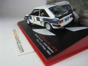 FORD ESCORT XR3 RALLY DE LA RIOJA 1983 S. SERVIA 1/43 IXO ALTAYA