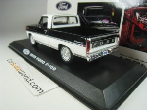 FORD F-100 1970 1/43 GREENLIGHT (BLACK/WHITE)