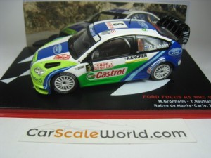 FORD FOCUS RS WRC RALLYE MONTE CARLO 2006 M. GRONHOLM 1/43 IXO ALTAYA